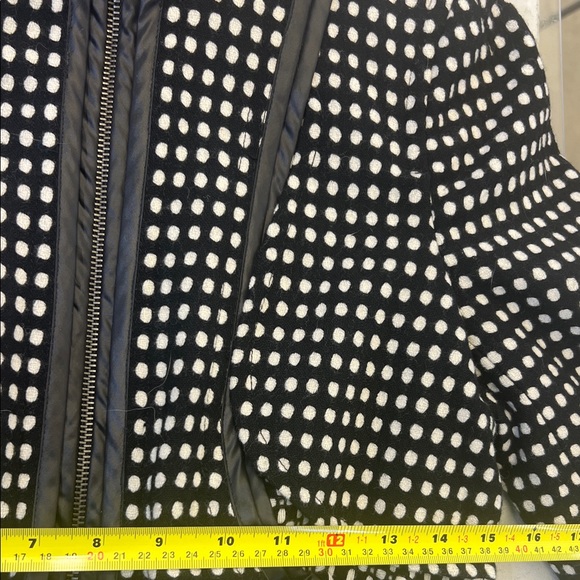 A/X Armani Exchange Black and White Polka Dot Blazer - Picture 4 of 5